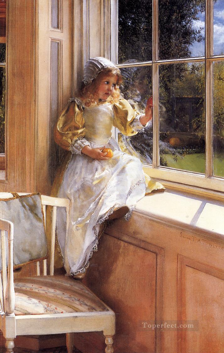 Sunshine Romantic Sir Lawrence Alma Tadema Oil Paintings